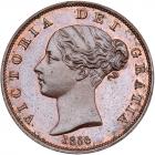 Great Britain. Halfpenny, 1856 NGC MS65 BR