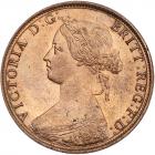 Great Britain. Halfpenny, 1862 NGC MS65 RB