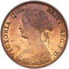 Great Britain. Halfpenny, 1862 NGC MS63 RB