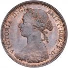 Great Britain. Halfpenny, 1884 NGC MS64 BR