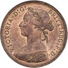 Great Britain. Halfpenny, 1891 NGC MS64 RB