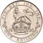 Great Britain. Shilling, 1920 Choice Unc