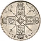 Great Britain. Florin, 1924 Brilliant Unc - 2