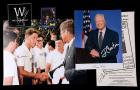 Collection of Signatures by Past U.S. Presidents Carter, Bush Sr., Clinton, Bush Jr.