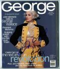 1st Issue "George" Magazine Signed by John F. Kennedy Jr. and Cindy Crawford