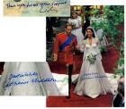 Prince William and Princess Catherine, Duke and Duchess of Cambridge, Signed Photo