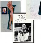 Salvadore Dali and Alberto Vargas Signatures