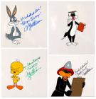 Blanc, Mel "An Ounce of Prevention" 3 Autographed Cels