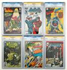 Collection of Six CGC Graded Comics 3 Celebrating Bob Haney (The Brave and the Bold '60s) and 3 Gerry Conway (Signed)