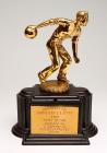 Silent Screen Legend Harold Lloyd's Perfect Score Bowling Trophy, 1940