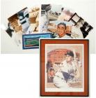 Brooklyn Dodgers Collection of 10 Signed Photos and One Lithograph