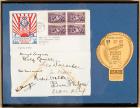 Signed First Day Cover, Baseball Centenary 1939, by 9 Brooklyn Dodgers, 1940 Opening Day Ticket