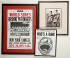 1955 Brooklyn Dodgers World Series Collection of Signed Pieces