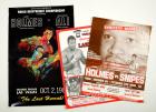 10 Vintage Original Larry Holmes Boxing Posters VS Ali, L. Spinks, M. Spinks, Shavers & Coetzee