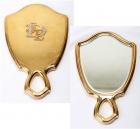 14K Gold Tiffany & Co. Antique Hand Mirror, Excellent Provenance