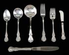 64 Piece Towle "Old Master" Sterling Silver Flatware