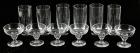 Steuben Glass Highball and Champagne Glasses