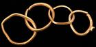 Greco-Roman. Hellenistic Period Gold Hoop Earrings - 2