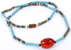 Ancient Egyptian Faience Mummy Bead Necklace, Late Period, ca. 747-40 BC - 2