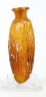 Sidonian Mold-blown Amber Glass "Date Flask"