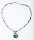 19" Ancient Egyptian Mummy Bead Necklace