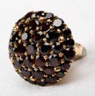 Gold and Garnet Ring