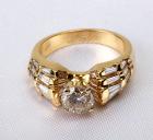 Lady's Diamond, 14K Yellow Gold Ring