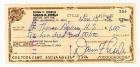 1970s-90s Apollo astronaut signed checks (x4)