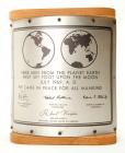 1969 Apollo 11 curved lunar plaque