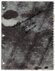 Fred Haise signed lunar surface map