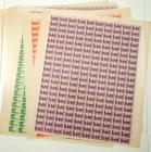 1935 Farley Special Printing sheets, complete set