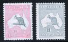 Australia 1929-1935. 6d-£2 Kangaroo selection