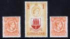 Gibraltar. 1886-1990s mint stock