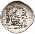 Parthian Kingdom. Mithradates II. Silver Drachm (4.16 g), 121-91 BC Superb EF - 2