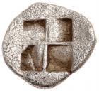 Islands off Thrace, Thasos. Silver Hemiobol (0.32 g), ca. 500-480 BC EF - 2