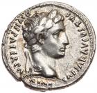 Augustus. Silver Denarius (3.90 g), 27 BC-AD 14 EF