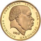 Gabon. 100 Francs, 1960 NGC PF63 UC