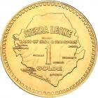 Sierra Leone. Golde, 1966 NGC MS62 - 2