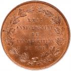 Belgium. 5 Centimes, 1856 ANACS MS65 RB - 2