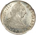 Bolivia. 8 Reales, 1774 PTS-JR (Potosi) NGC MS65