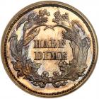 1863 Liberty Seated H10C PCGS PF63 CAM - 2