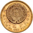 Mexico. 20 Pesos, 1920 About Unc