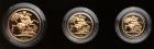 Great Britain. Proof Set: 2 Pounds, Sovereign and Half Sovereign, 1983 Choice Br