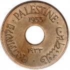 Palestine. 10 Mils, 1933 PCGS MS64