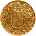 Italy. 100 Lire, 1891-R PCGS AU58 - 2