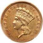 1854 $3 Gold