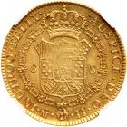 Mexico. 8 Escudos, 1816-Mo JJ NGC AU55 - 2