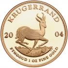 South Africa. Krugerrand Launch Set, 2004 Choice Brilliant Proof - 2