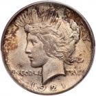 1921 Peace $1 PCGS MS64