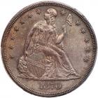 1870 Liberty Seated $1 PCGS MS62